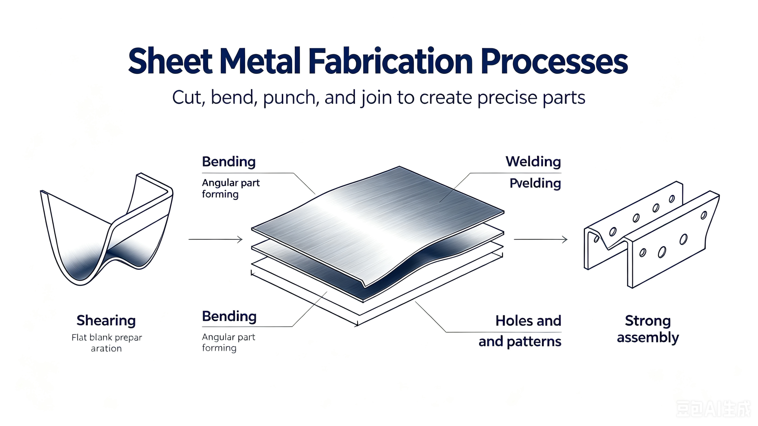What Is Sheet Metal Fabrication? Process, Materials, Benefits & Applications插图1 What Is Sheet Metal Fabrication? Process, Materials, Benefits & Applications插图1