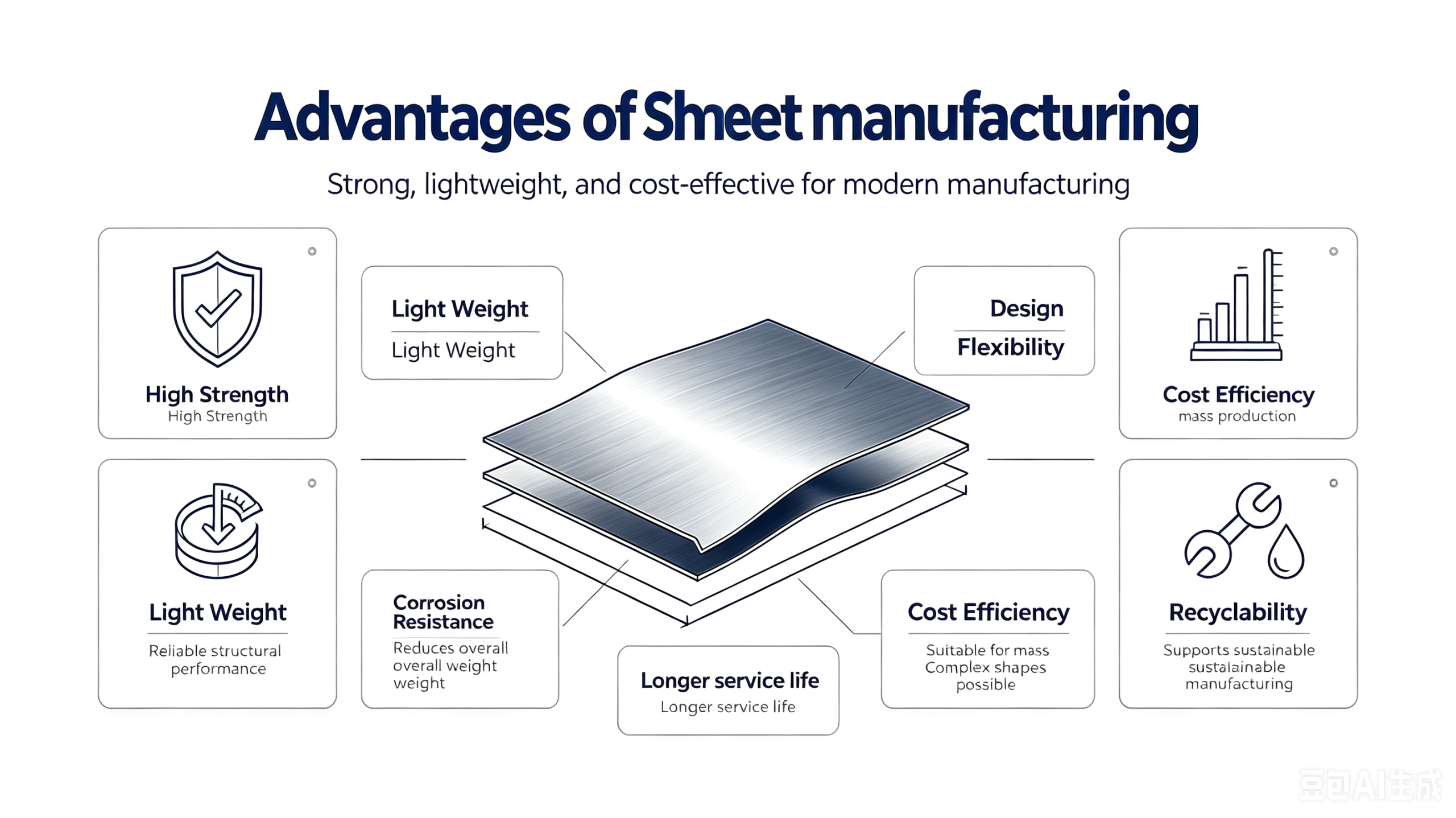 What Is Sheet Metal Fabrication? Process, Materials, Benefits & Applications插图2 What Is Sheet Metal Fabrication? Process, Materials, Benefits & Applications插图2