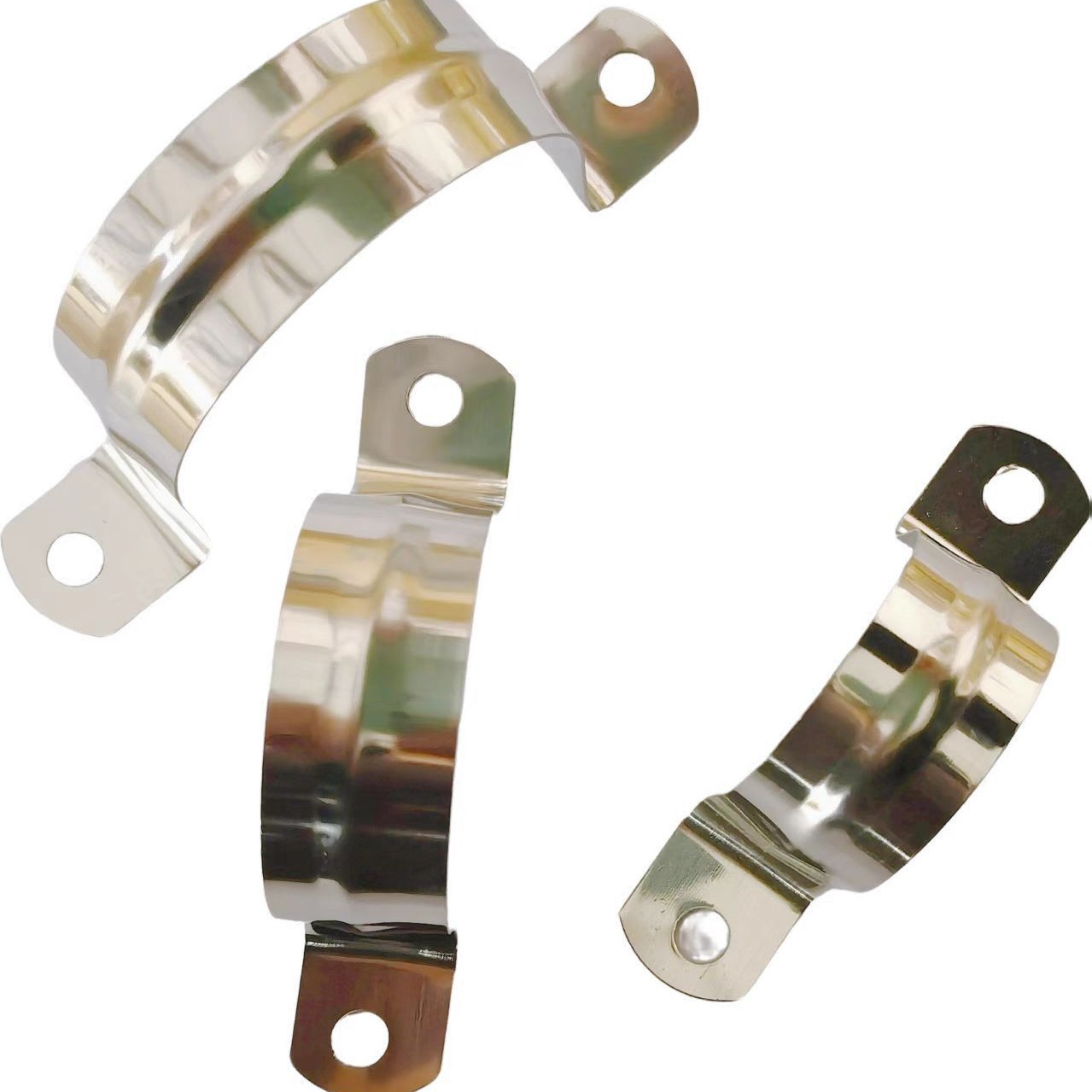 304 Stainless Steel Two-Hole Pipe Strap