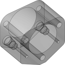 GET INSTANT QUOTE插图 CNC milled part drawing STEP file
